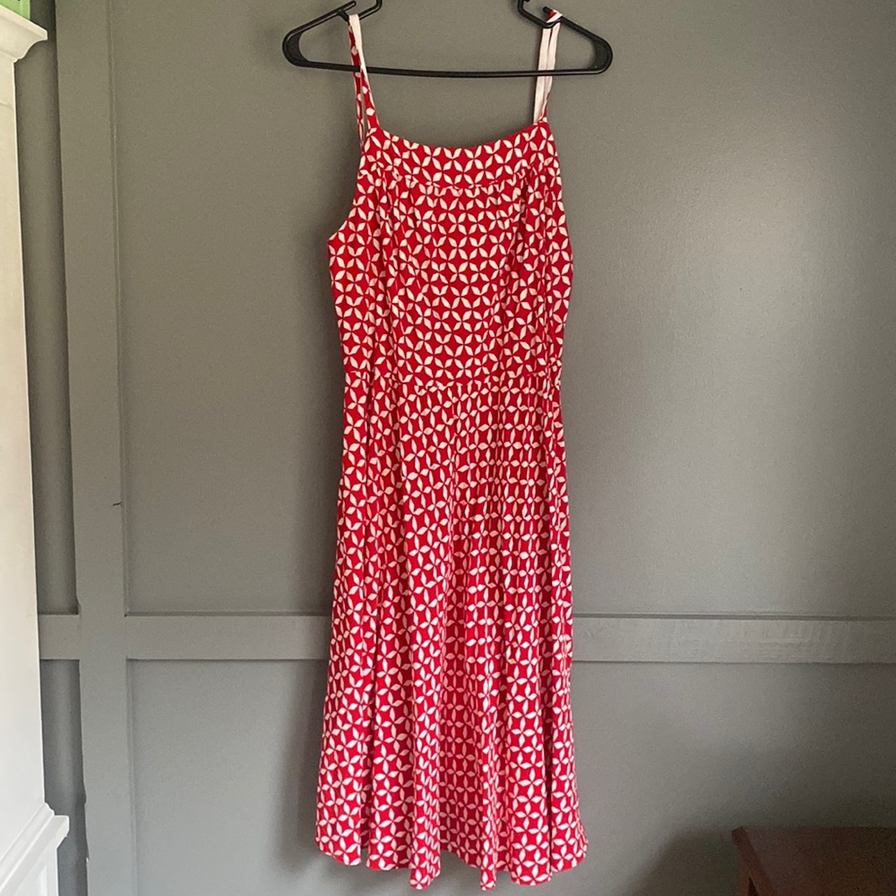 Ann Taylor LOFT red dress
